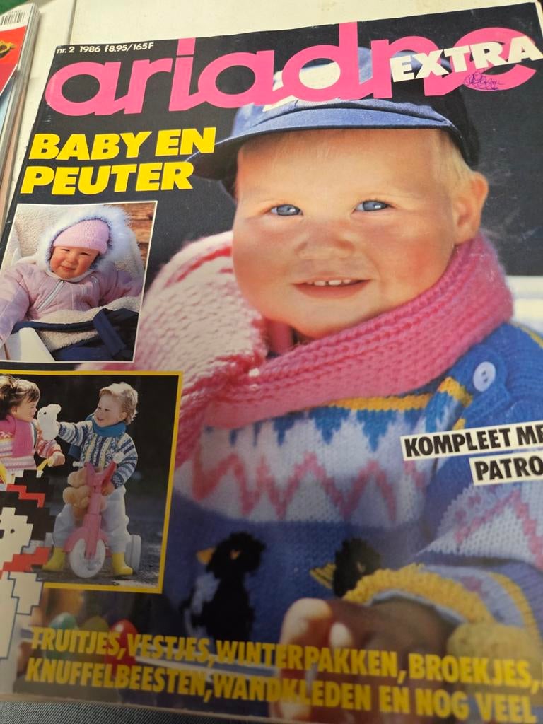 Zolderopruiming  baby en peuter ariadne, Ophalen of Verzenden, Breien of Haken, Patroon of Boek