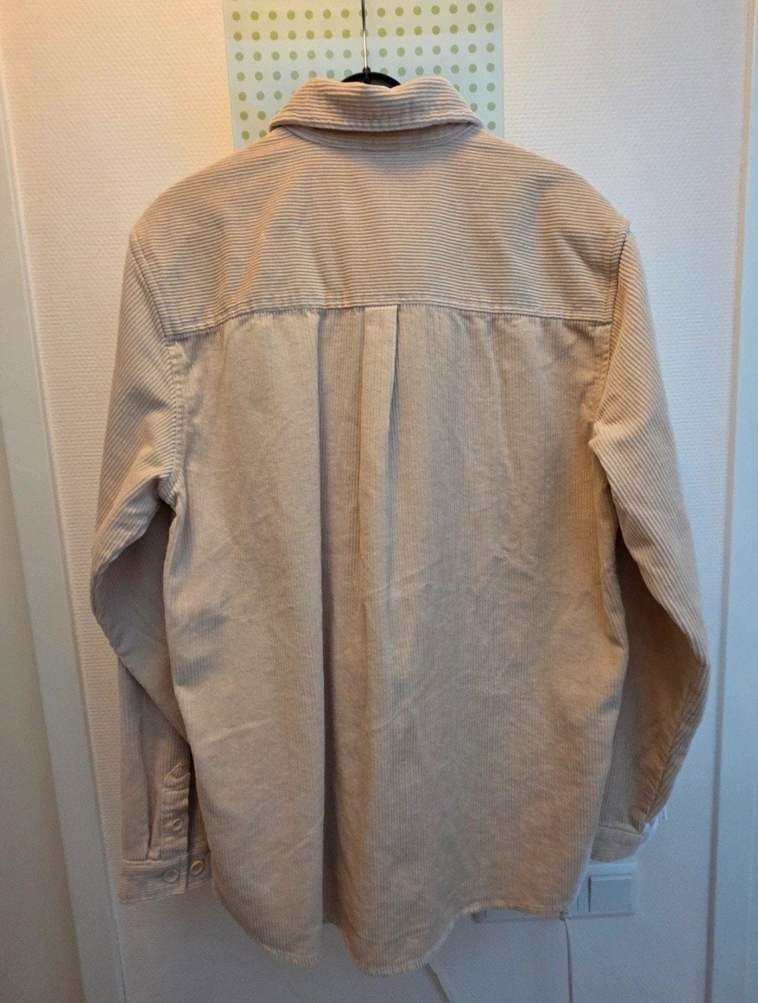 Overshirt beige corduroy, Ophalen of Verzenden