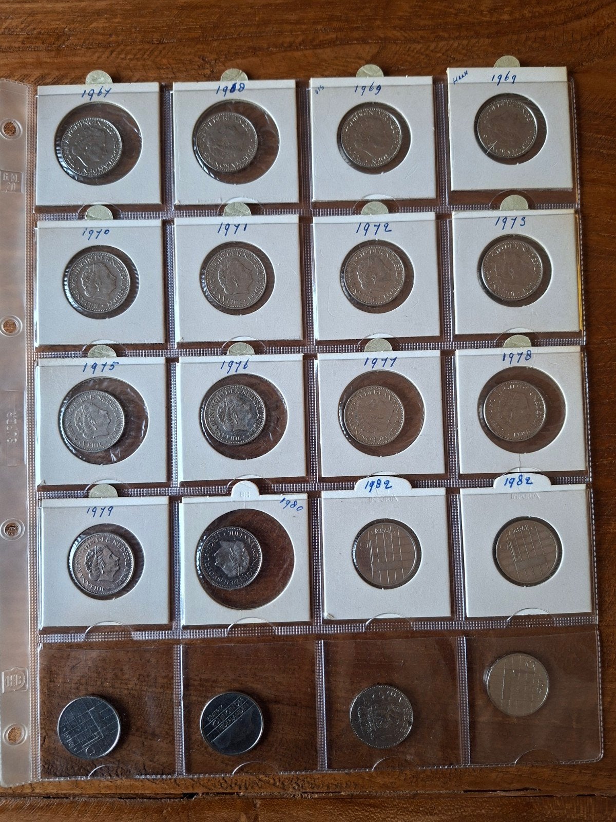Collectie Nederlandse Guldens (Jaren '60-'80 ) 17, Postzegels en Munten, Munten | Nederland, Ophalen of Verzenden, Koningin Juliana