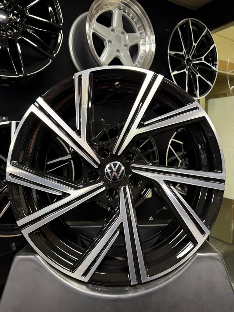 19 inch velgen voor Volkswagen Bergamo look 5x112 Golf 6 7 8, 19 inch, Velg(en), Nieuw, Ophalen of Verzenden