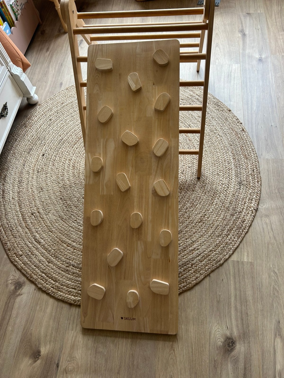 Klimplank en rek van Sklum - helemaal nieuw, Ophalen, Zo goed als nieuw, Minder dan 50 cm, Minder dan 5 flessen