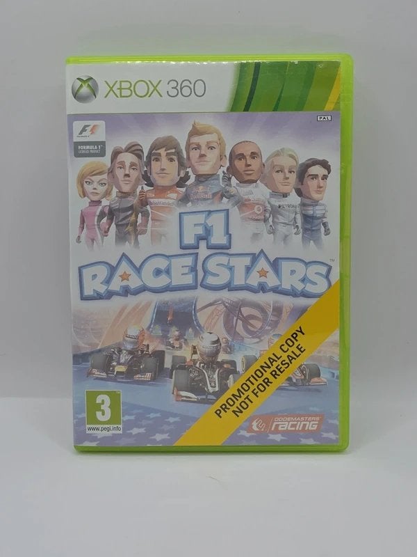 F1 Race Stars Xbox 360 Promo CD, Microsoft Corporation One Microsoft Way Redmond, WA 98052-6399 United States of America (Verenigde Staten) 📞 Telefoon: +1 425-882-8080 support@microsoft.com