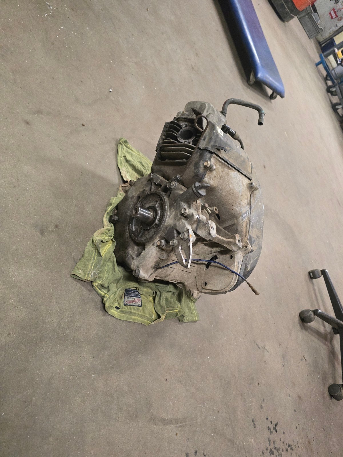 yamaha jr3/jn6 golfkar motor clubcar, Ophalen of Verzenden, Gebruikt, Golfkar