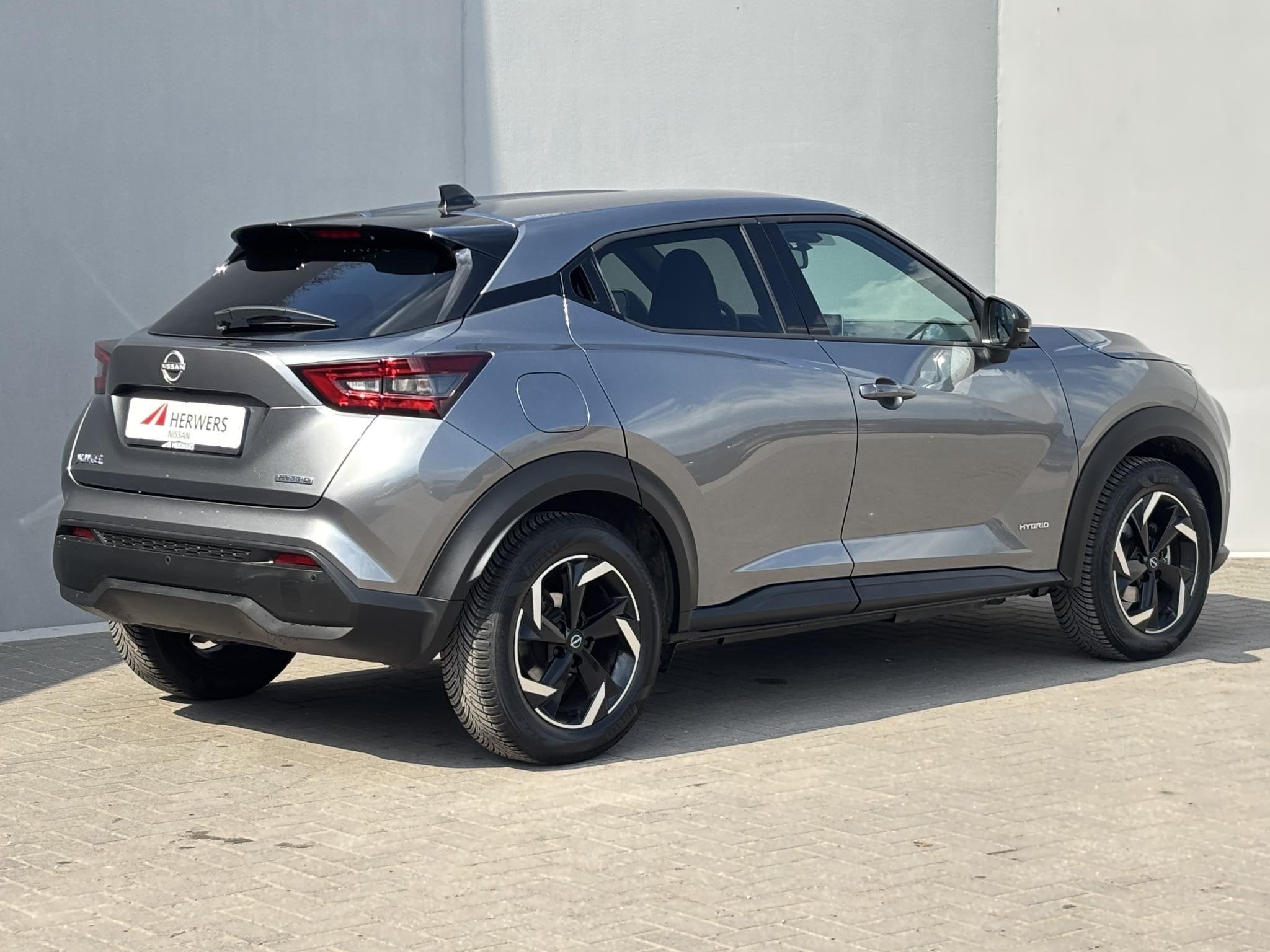 Nissan Juke 1.6 Hybrid N-Connecta / Apple Carplay/Android au, Auto's, Gebruikt, Automatische klimaatregeling, Bedrijf, Hybride Elektrisch/Benzine