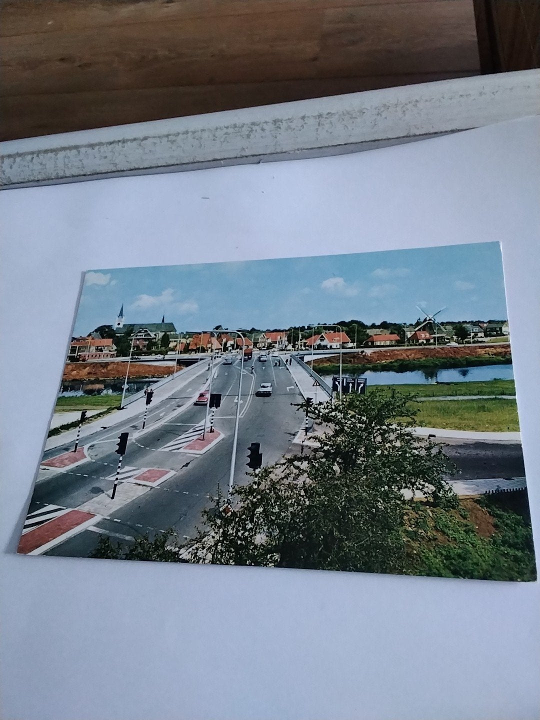 Ansichtkaart Groeten uit Ommen - Brug over de Vecht, Verzamelen, Ophalen of Verzenden, 1960 tot 1980, Ongelopen, Overijssel