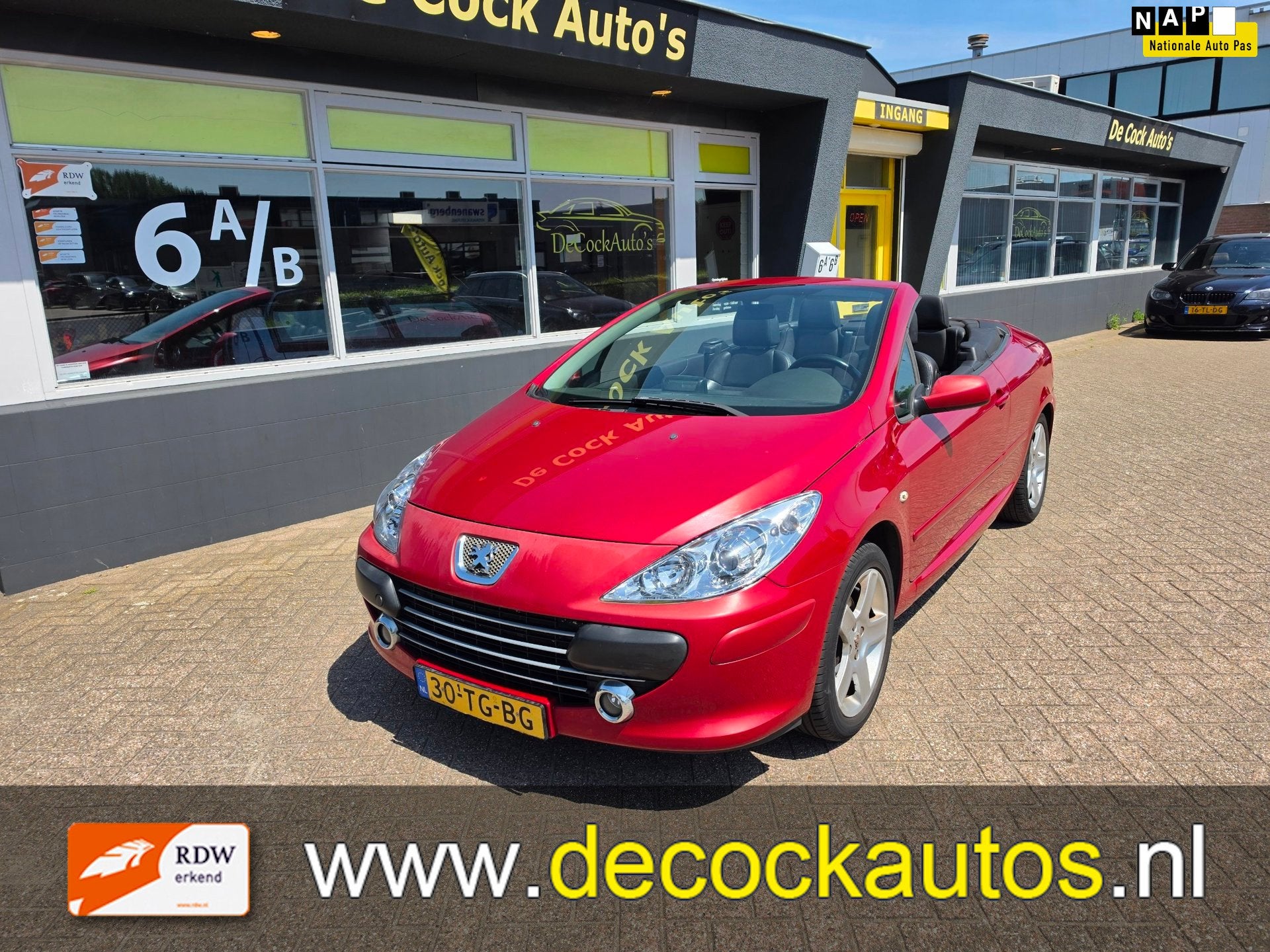 Peugeot 307 CC 2.0-16V Oxygo, Auto's, Voorwielaandrijving, Gebruikt, 4 cilinders, Cabriolet
