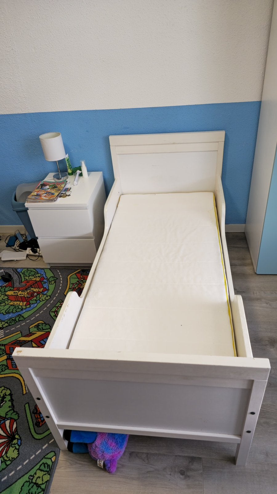 Bed, Ophalen, Gebruikt, 70 tot 85 cm, Matras
