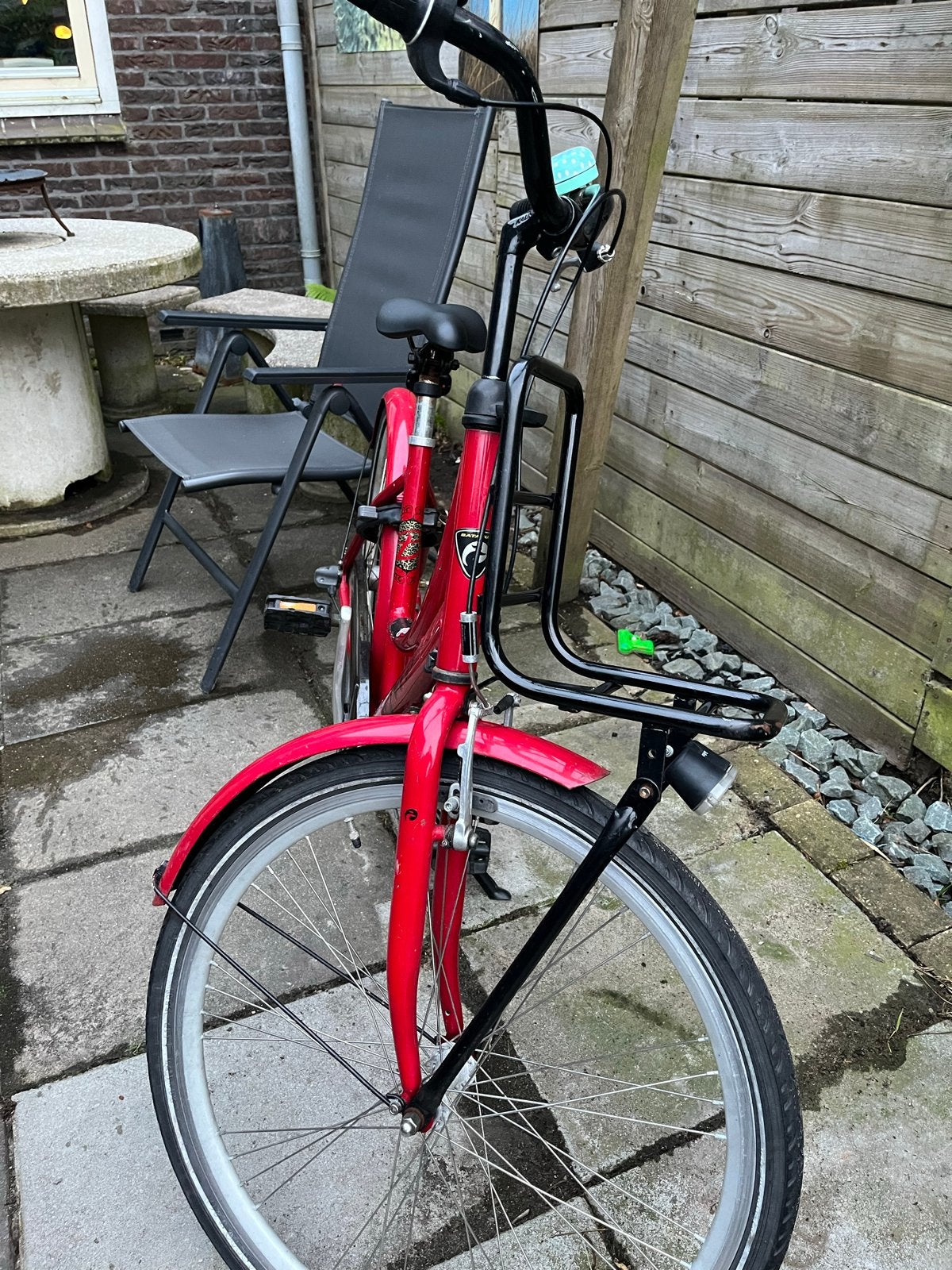 Kinderfiets/Damesfiets 3 versnellingen, terugtraprem, Ophalen, Terugtraprem, Gebruikt, Versnellingen