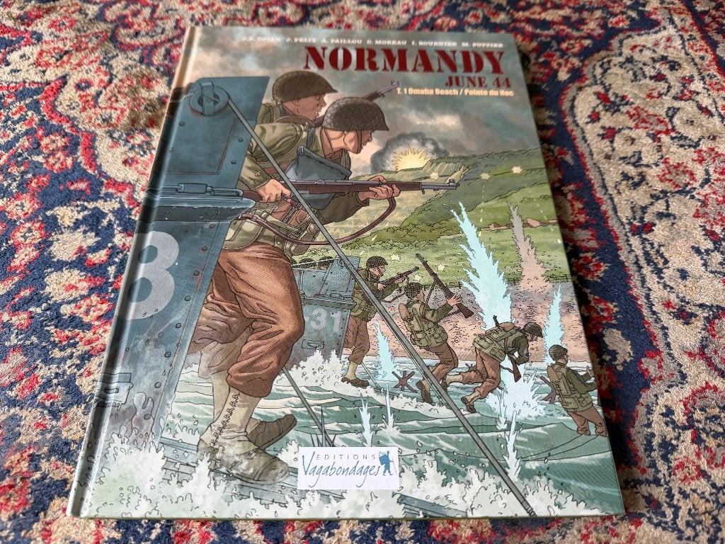 Normandy June 44. T. 1 Omaha Beach / Pointe du Hoc., Boeken, Stripboeken, Eén stripboek, Diverse auteurs, Ophalen of Verzenden