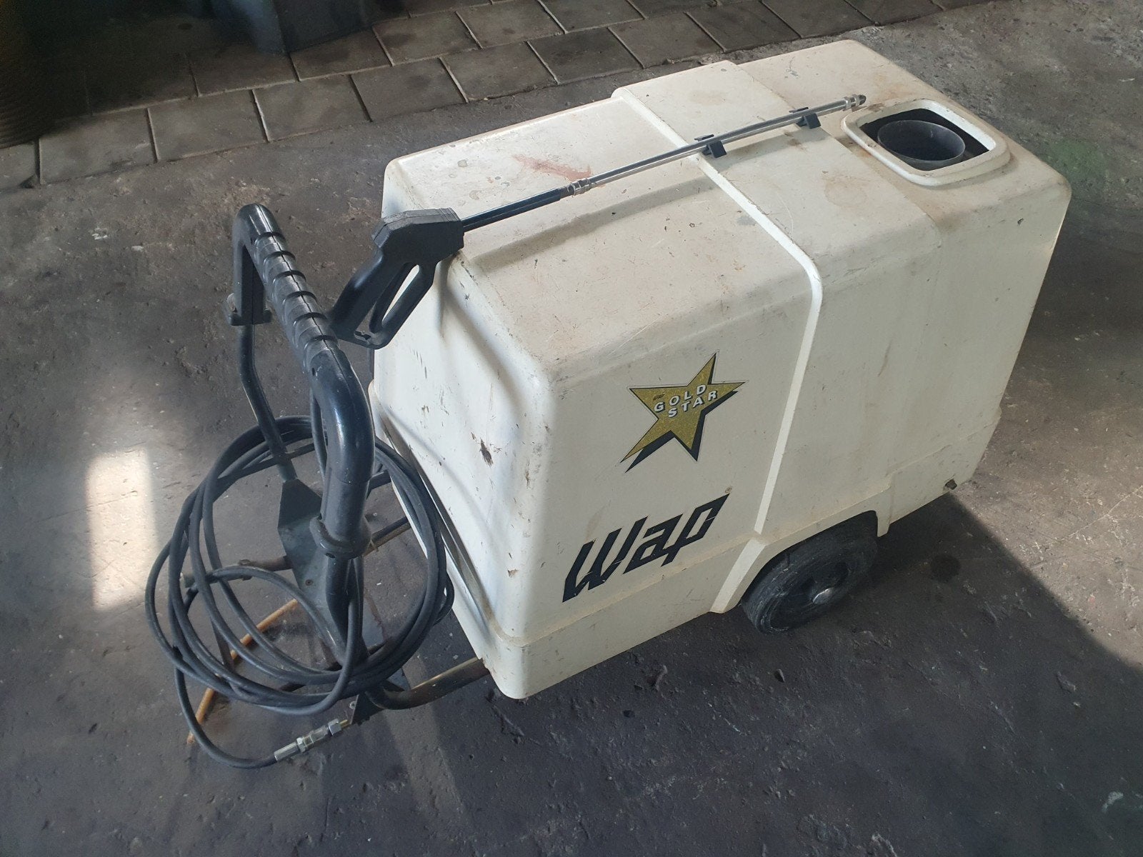 Wap stoomcleaner opknapper 230v, Ophalen, Gebruikt