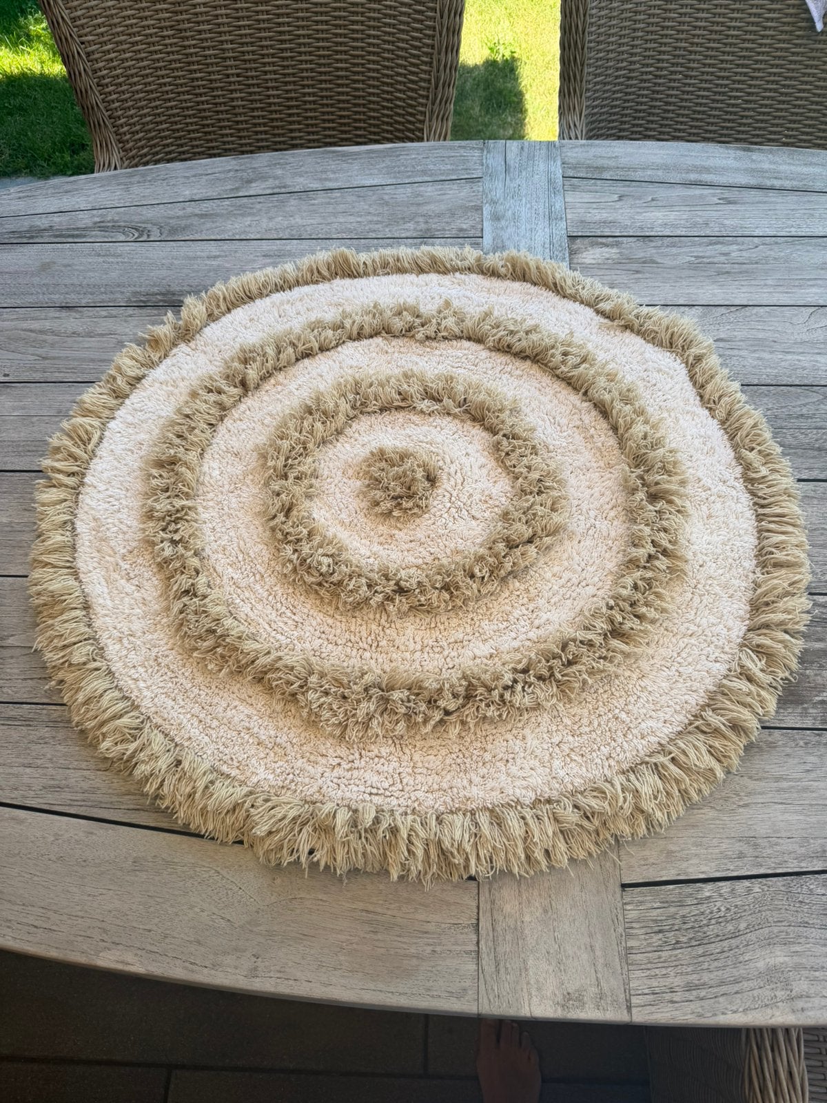 HKliving badmat, Huis en Inrichting, Tafelkleden, 80 cm, Rond, Ophalen of Verzenden, Zo goed als nieuw