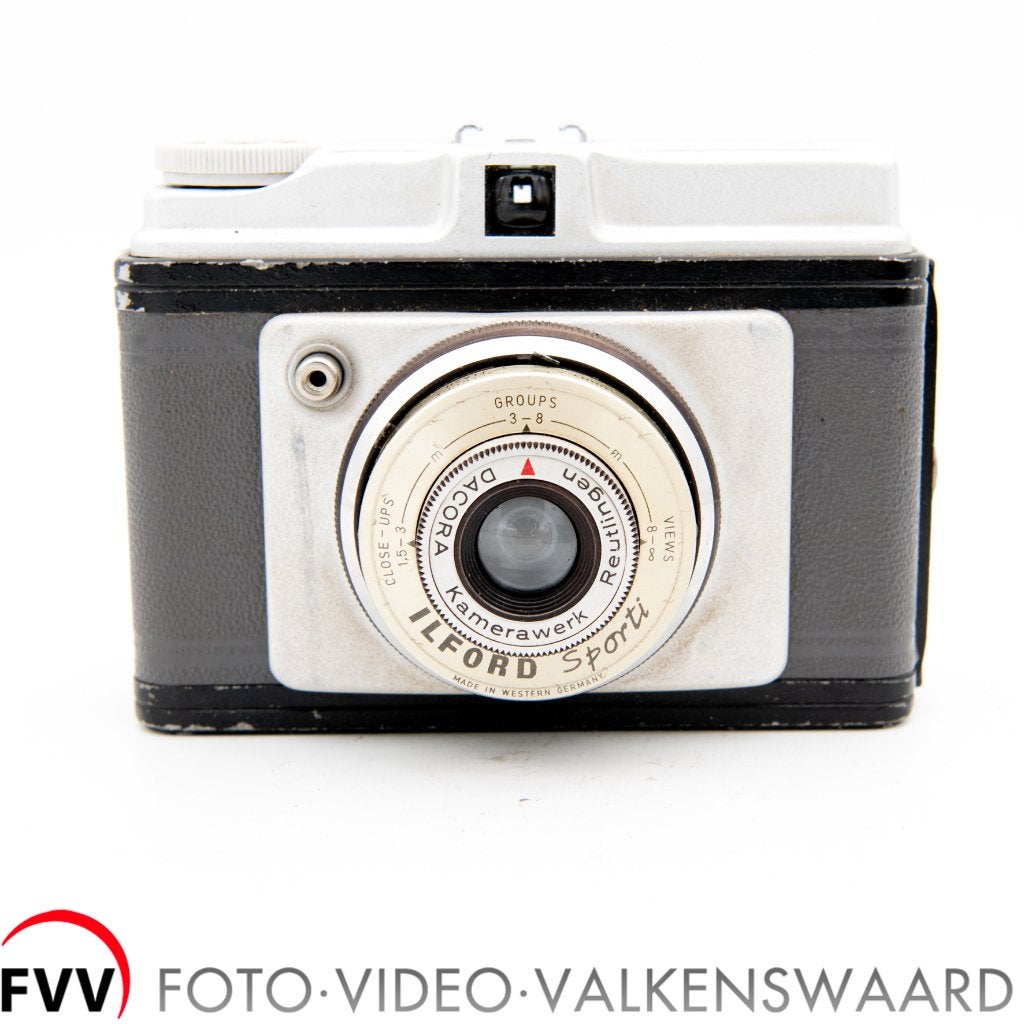 Ilford Sporti Dacora Kamerawerk voor de verzamelaar, Ilford, 1940 tot 1960, Ophalen of Verzenden, Xxx