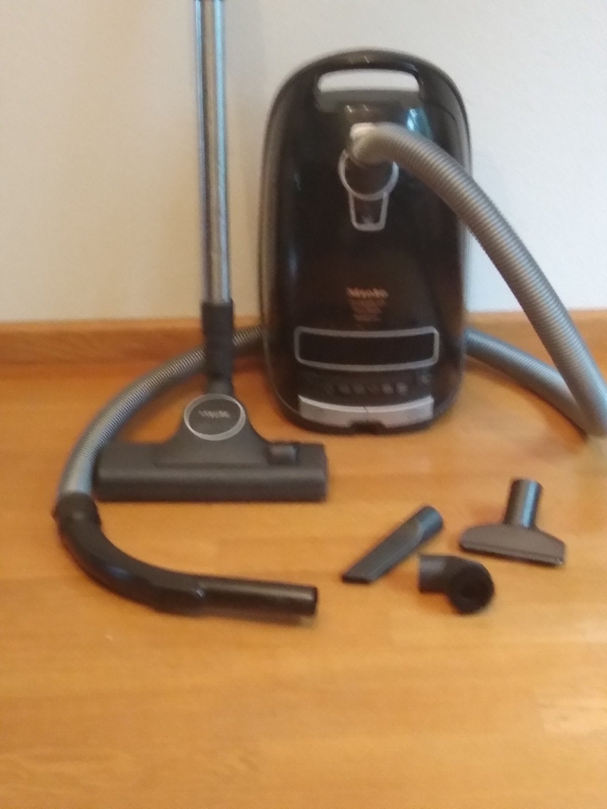 Miele Complete C3 Pure Black PowerLine, Gebruikt, Inclusief accessoires, Miele, Sledestofzuiger