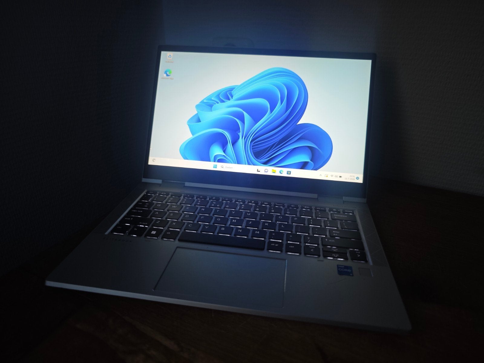 HP Elitebook 830 G8 Touch i5 1135G7 8GB DDR4 512GB NVMe SSD, Computers en Software, Windows Laptops, 2 tot 3 Ghz, Qwerty, Intel Core i5 1135G7 11 Generatie met turbo boost technologie