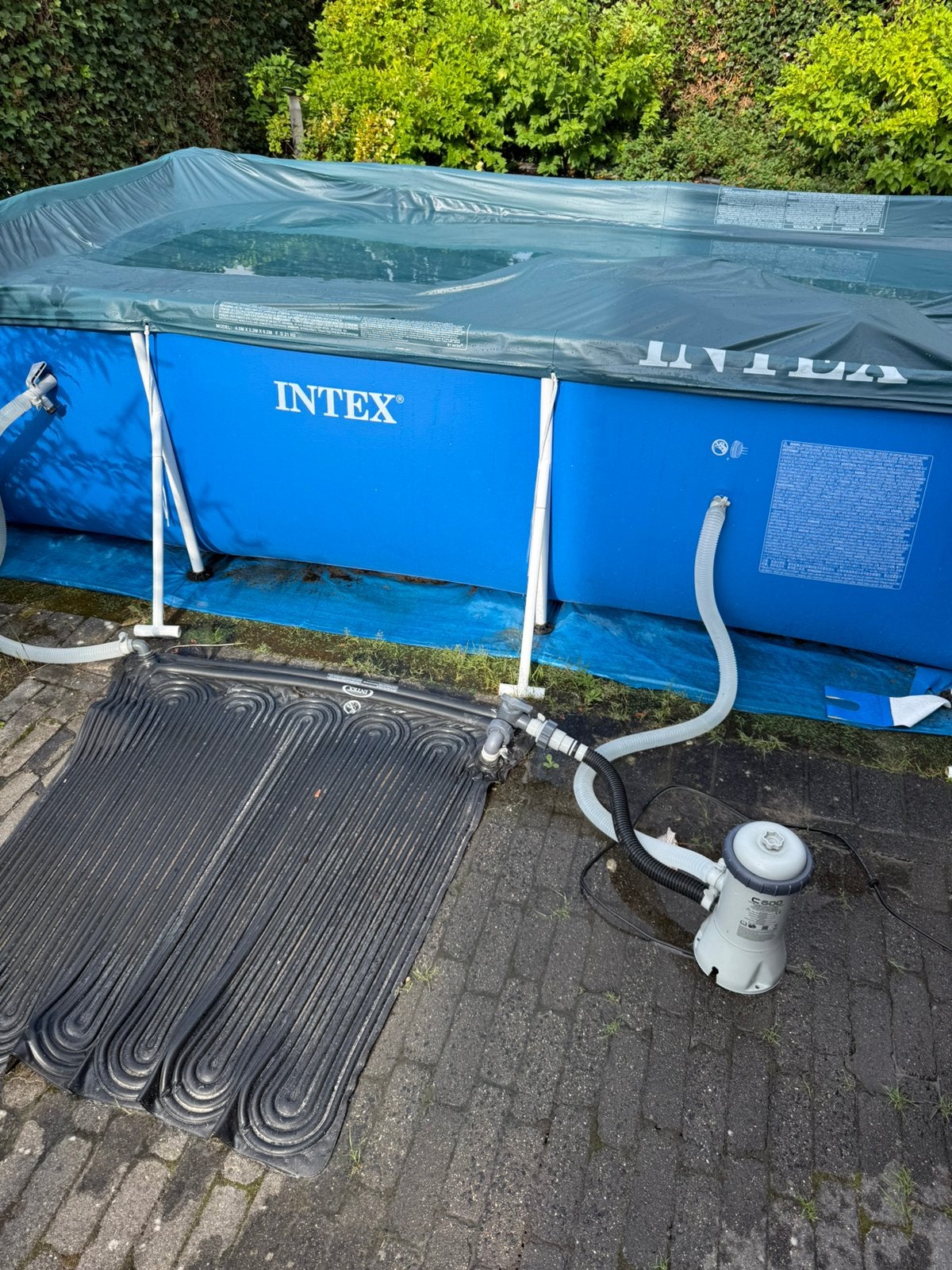 Intex opzet zwembad 4,5x2x0,84, Ophalen, Gebruikt, 200 tot 300 cm, 80 tot 120 cm