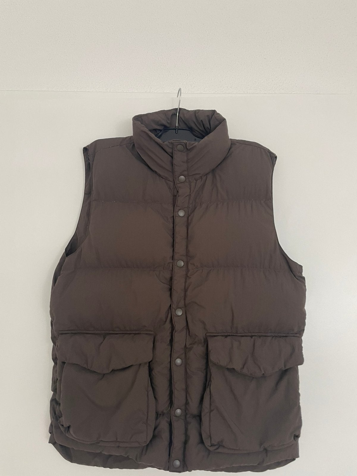 Bodywarmer No Label maat M – bruin, Ophalen of Verzenden, Gedragen, Maat 48/50 (M), Bruin