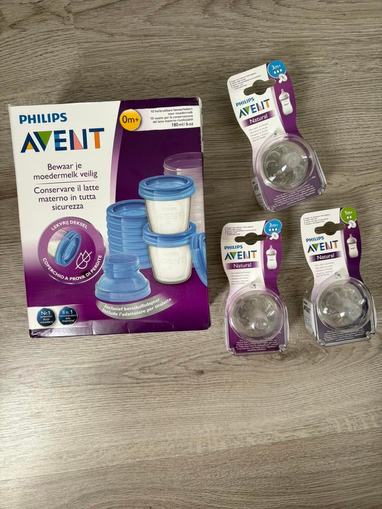 Bewaar bakjes philips avent, Ophalen of Verzenden, Zo goed als nieuw, Overige typen