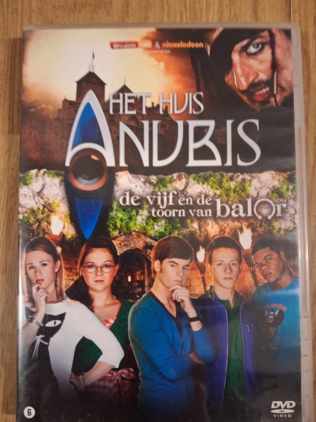 HET HUIS ANUBIS, DE VIJF EN DE TOORN VAN BALOR.(Dvd), Vanaf 6 jaar, Ophalen of Verzenden, Zo goed als nieuw, Familie en Kinderfilm