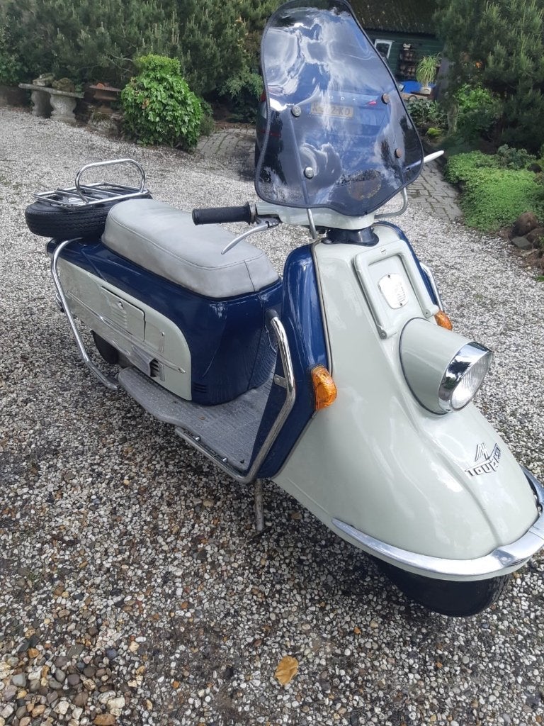 motor heinkel toerist type 102-A3 uit 1963, 175 cc, Scooter, Occasion, Motorrijbewijs A