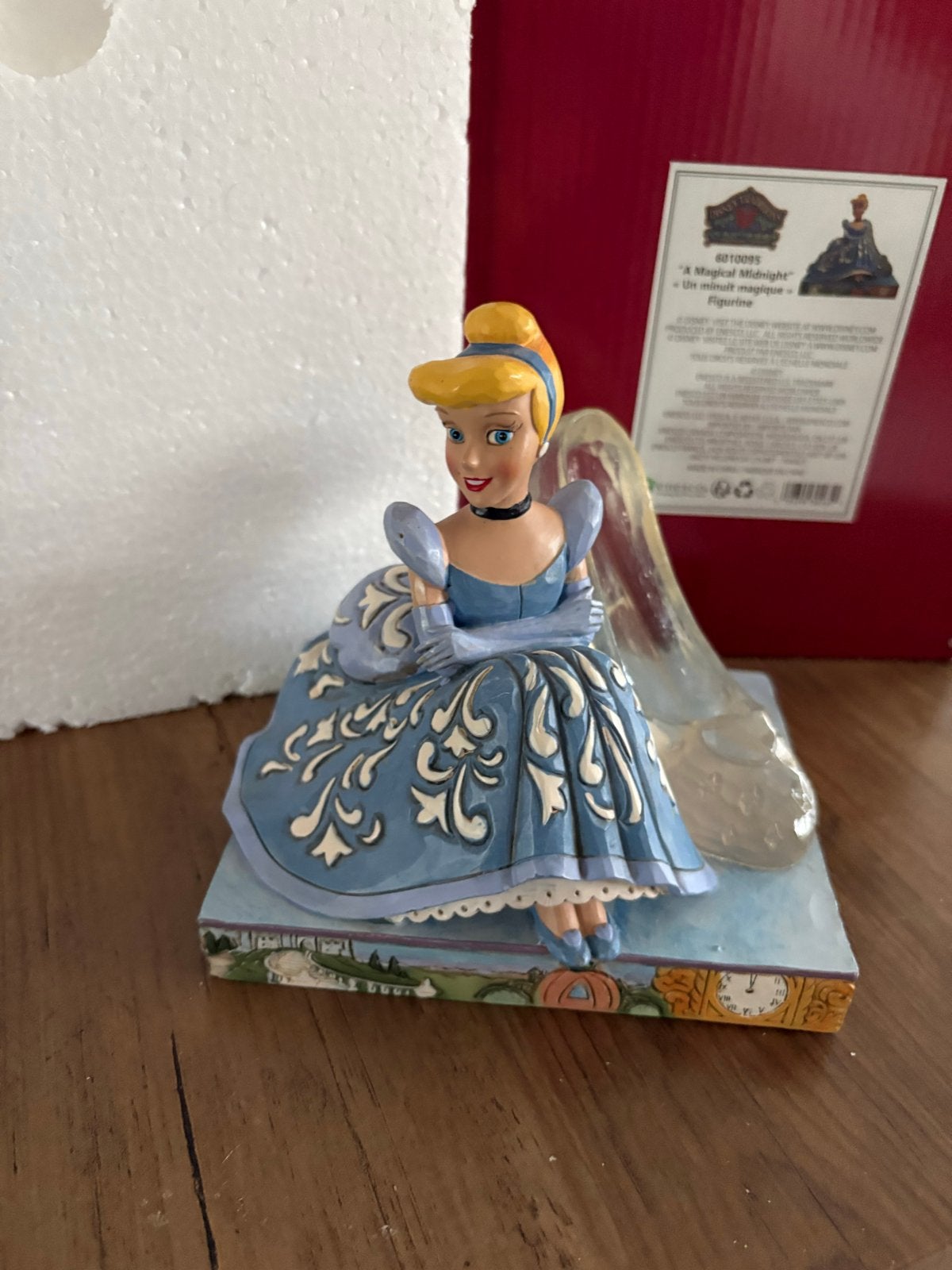 Disney Traditions Assepoester "A Magical Midnight" beeldje, Verzamelen, Disney, Ophalen of Verzenden, Assepoester of Belle, Zo goed als nieuw