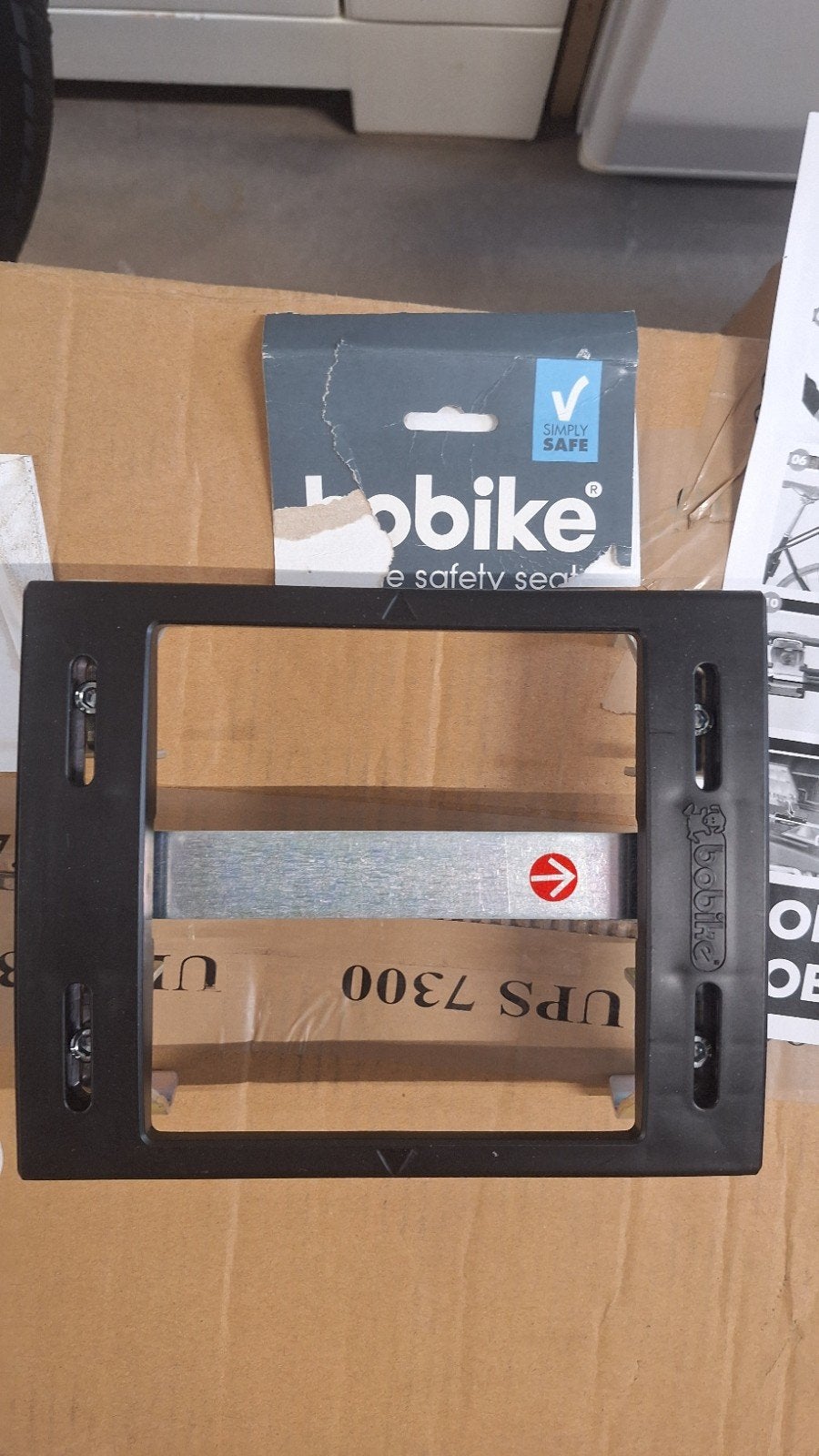 Bobike Kinderzitje Frame Bevestigingssysteem, Fietsen en Brommers, Fietsaccessoires | Fietsstoeltjes, Achterzitje, Ophalen of Verzenden