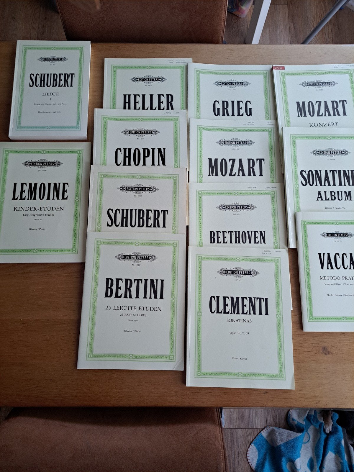 Diverse bladmuziek van klassieke componisten, Piano, Klassiek, Nieuw, Ophalen of Verzenden