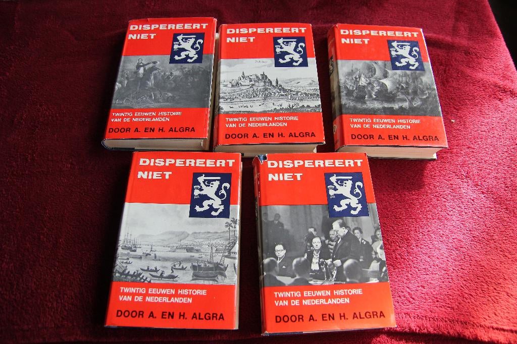 Dispereert niet 5 delen Algra, Boeken, Ophalen of Verzenden, Gelezen