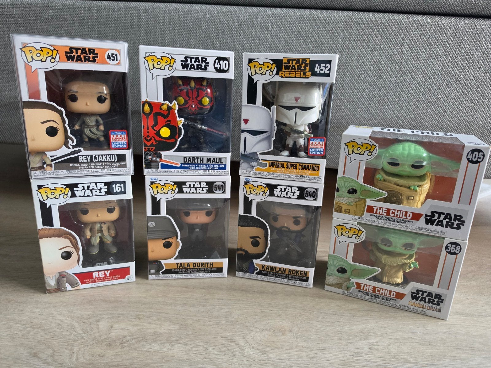 Star Wars Funko Pop! Collectie (7 stuks), Verzamelen, Ophalen of Verzenden, Zo goed als nieuw