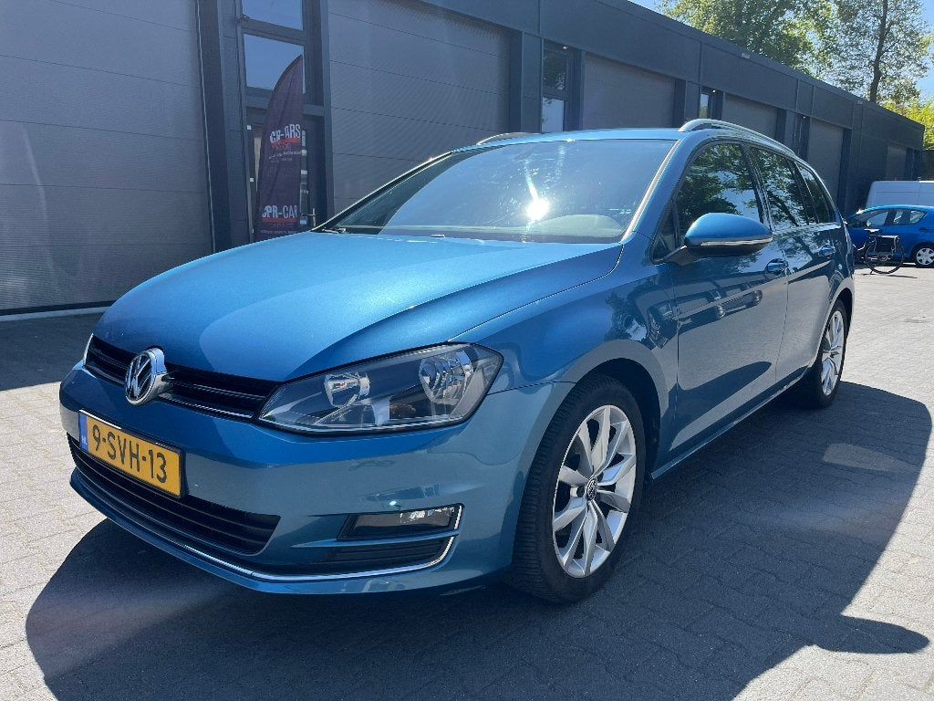 Volkswagen Golf 1.4 TSI 90KW Variant 2013 Blauw, Euro 5, Stof, 4 cilinders, Blauw
