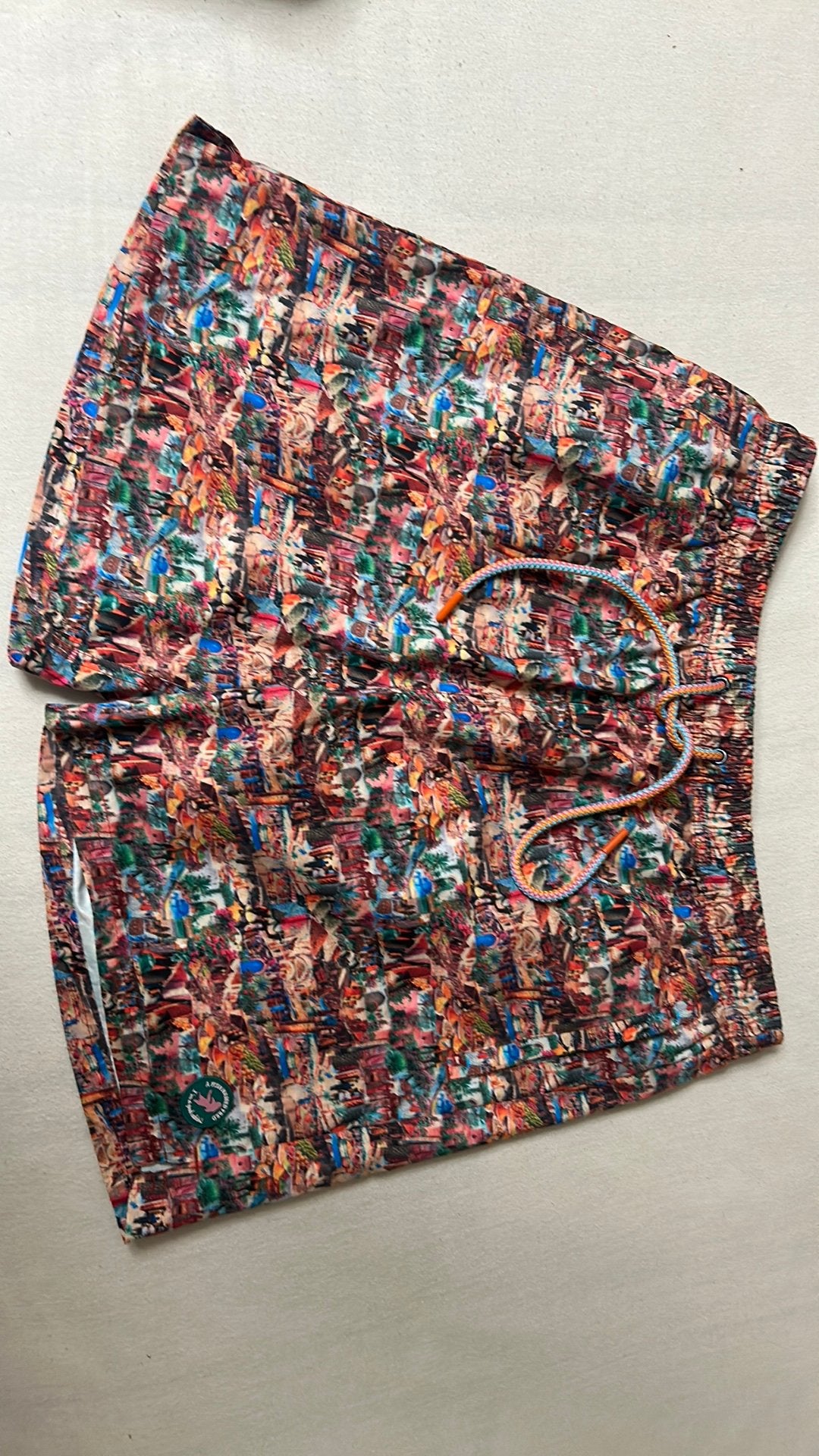 Super leuke heren zwembroek A Fish Named Fred maat xl, Ophalen of Verzenden, Maat 56/58 (XL), Blauw