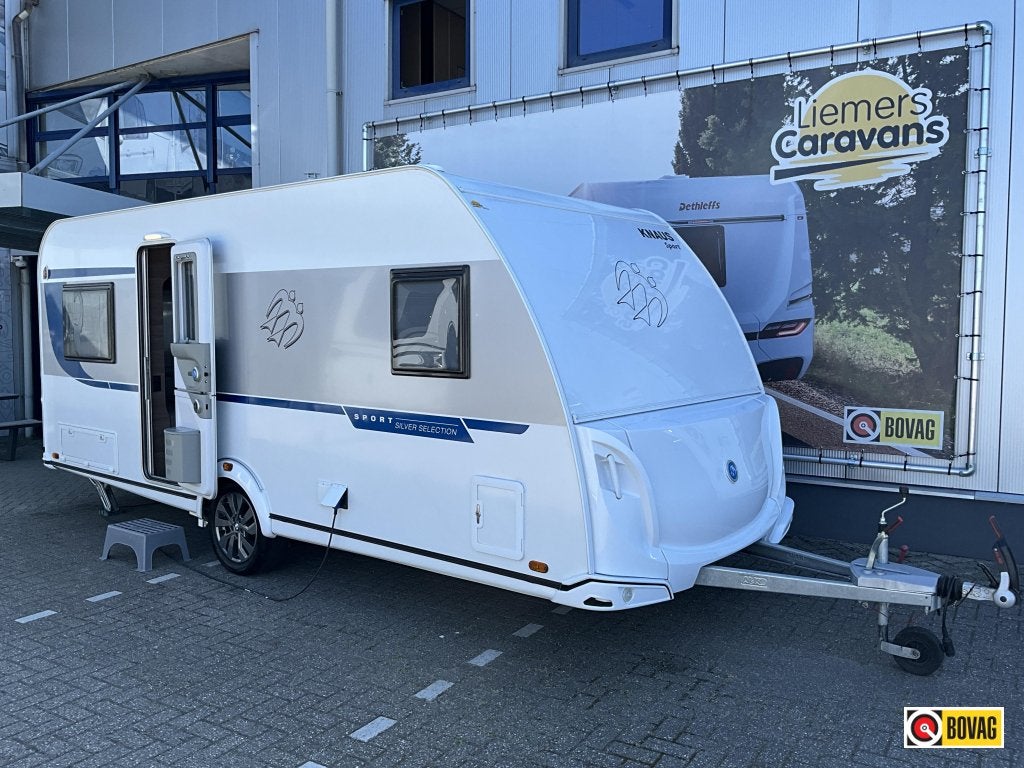 Knaus Sport Silver Selection 500 FU UNICO VERONA-MOVER-ZGAN, Caravans en Kamperen, Rondzit, Bedrijf, Overige typen, 5 tot 6 meter