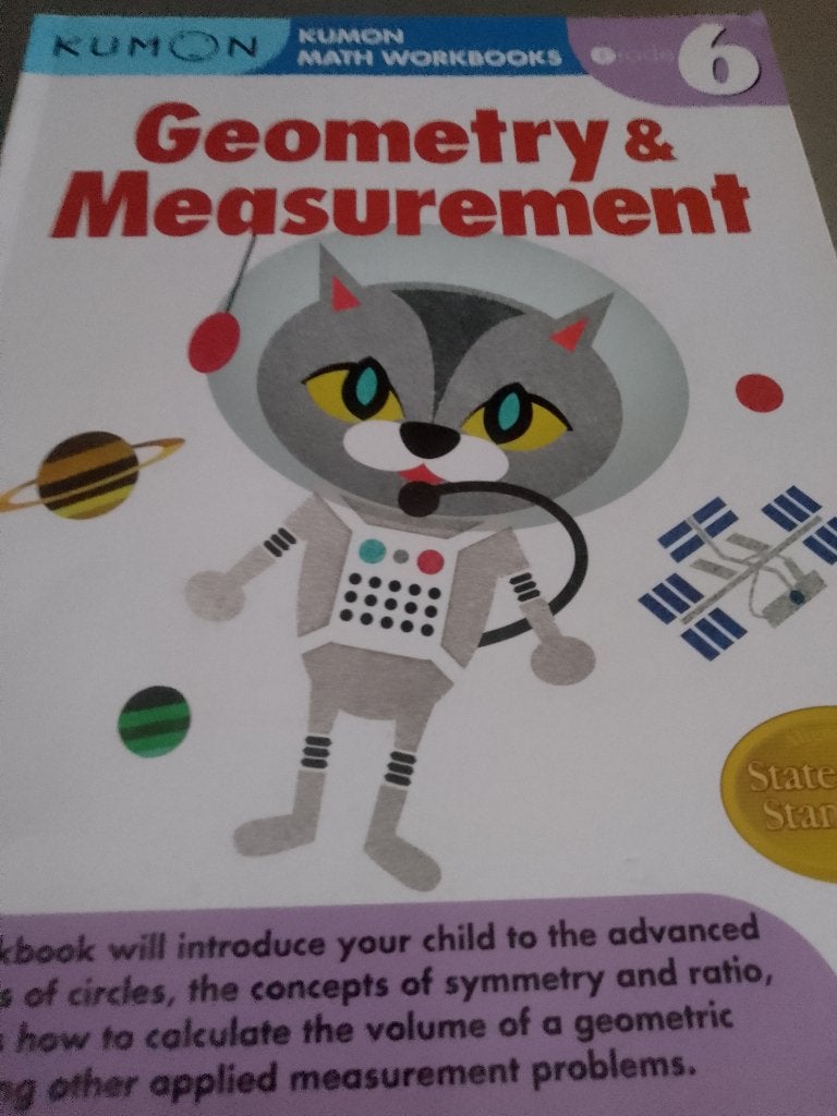 engels  kumon math workbooks grade 6 geom & measurement, Boeken, Ophalen of Verzenden, Zo goed als nieuw, Overige niveaus, Engels