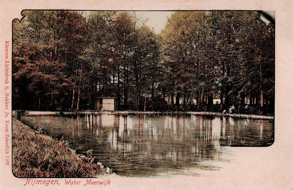 Nijmegen – Water Meerwijk., Verzamelen, Ansichtkaarten | Nederland, Ophalen of Verzenden, Voor 1920, Ongelopen, Gelderland