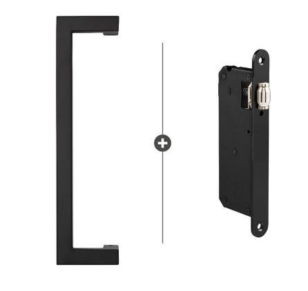 Hang- en sluitwerk pakket Skantrae slimseries (deurgreep), Ophalen, Nieuw, Rvs, Klink of Kruk