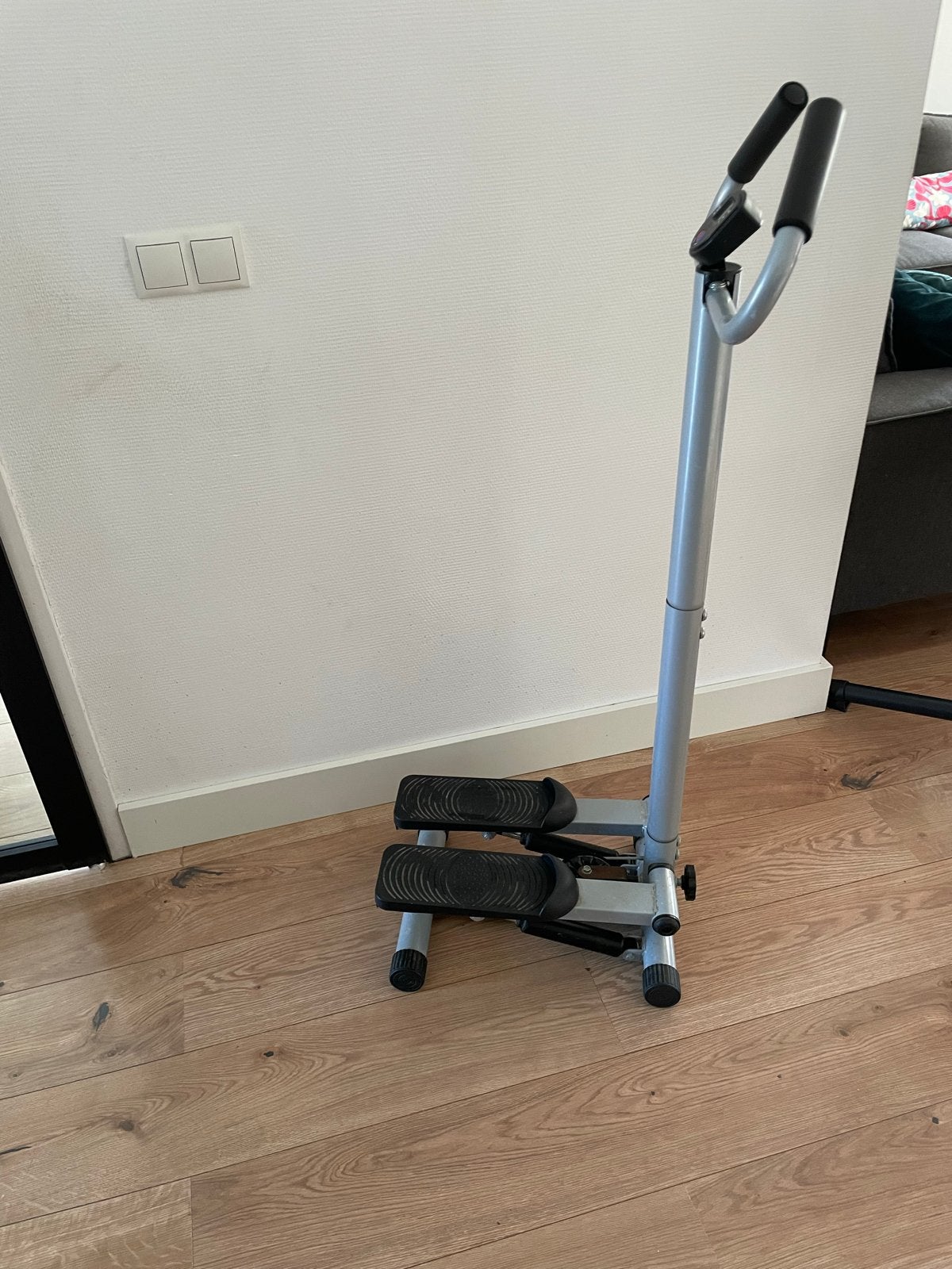 Compacte Stepper met Display, Ophalen, Gebruikt, Stepapparaat, Metaal