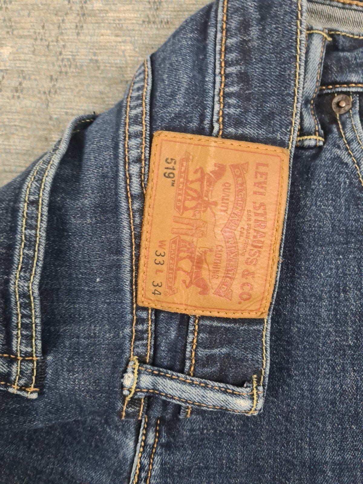 Levi's 519 W33 L32 Skinny STRETCH Bronno3332 Blauw

Hij valt, Blauw, Levi Strauss Nederland, Ophalen of Verzenden, Zo goed als nieuw