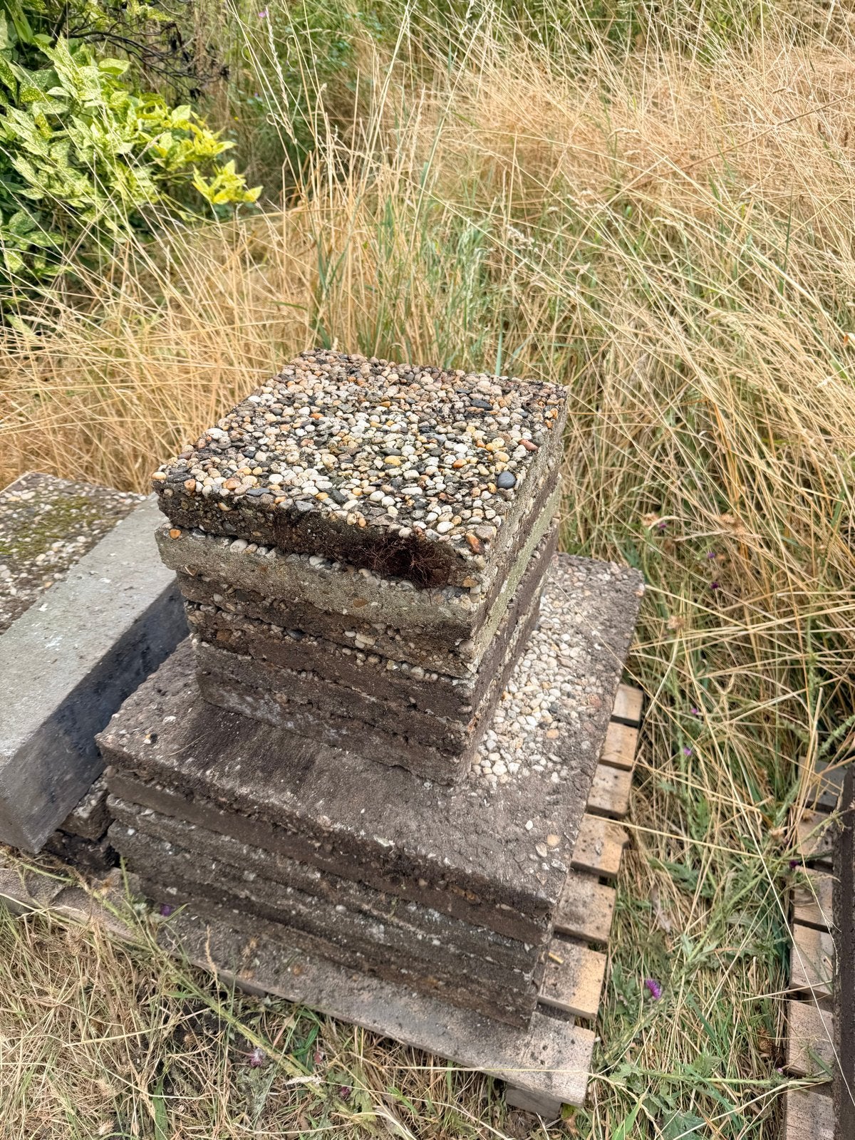Grindtegels, Ophalen, Gebruikt, 5 tot 10 m², Grind
