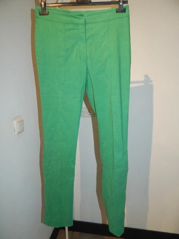 Natan appeltjes groene broek met oa linnen mt 38