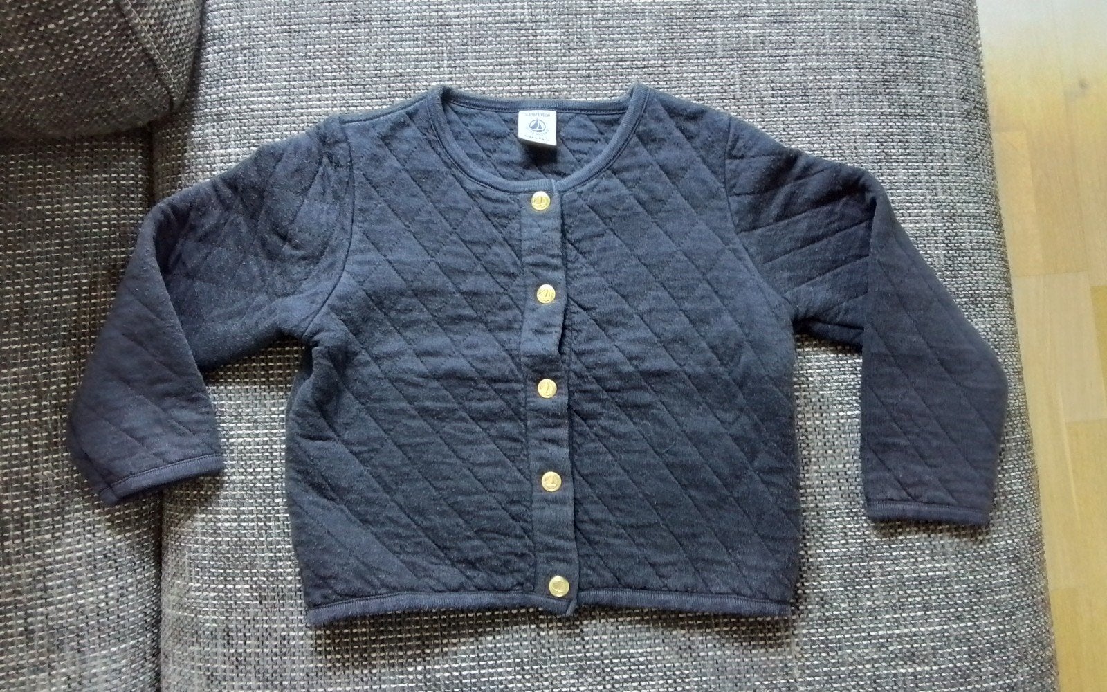 Petit Bateau, Vestje., Ophalen of Verzenden, Gebruikt, Trui of Vest