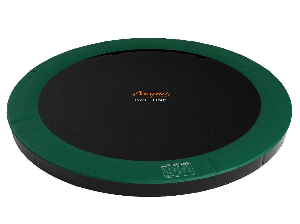 Avyna Flatlevel 430cm trampoline groen =MAGAZIJN OPRUIMING=, Ophalen, Nieuw