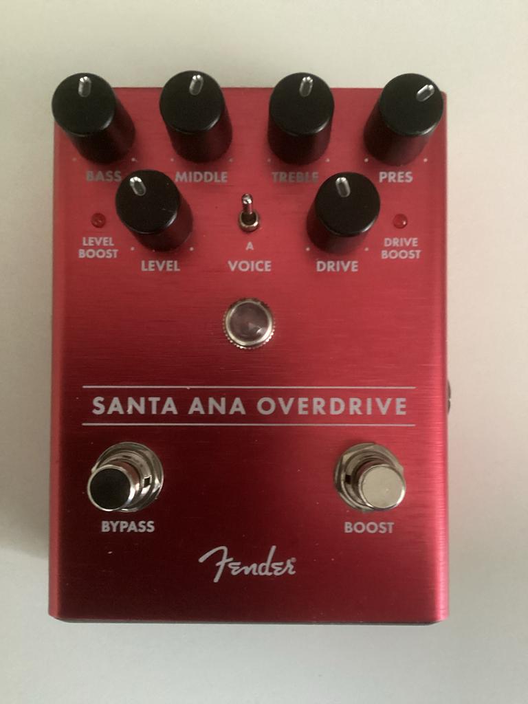 Fender Santa Ana Overdrive, Ophalen of Verzenden, Zo goed als nieuw, Distortion, Overdrive of Fuzz