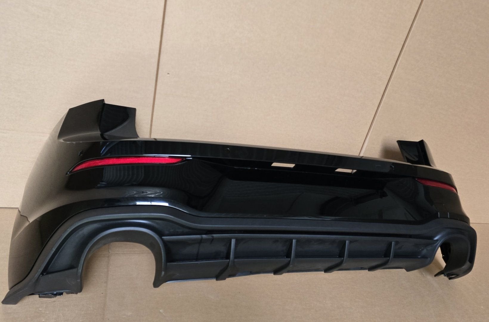VW GOLF VIII 8 GTI CLUBSPORT ACHTERBUMPER 5H6807421D 4xPDC, Gebruikt, -, Volkswagen, Ophalen of Verzenden