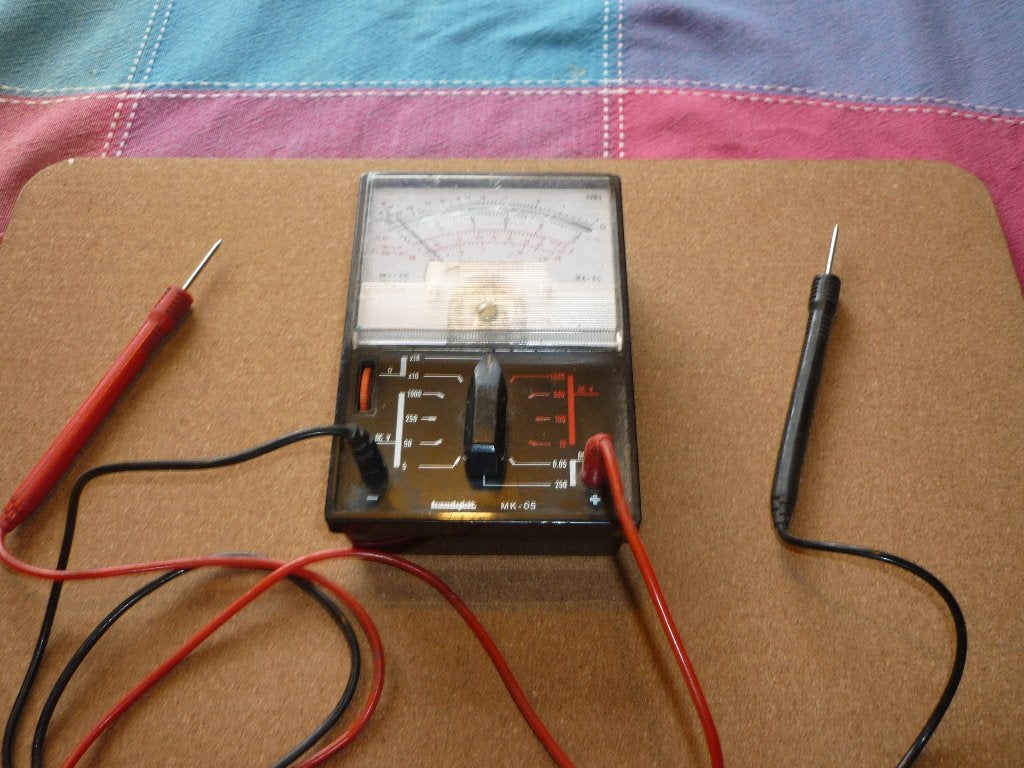 Grote multimeter Handykit model MK-05 in goede staat, Ophalen of Verzenden, Gebruikt, Multimeter