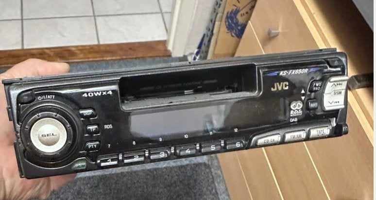 Autoradio KS-FX850R JVC, Ophalen of Verzenden, Zo goed als nieuw