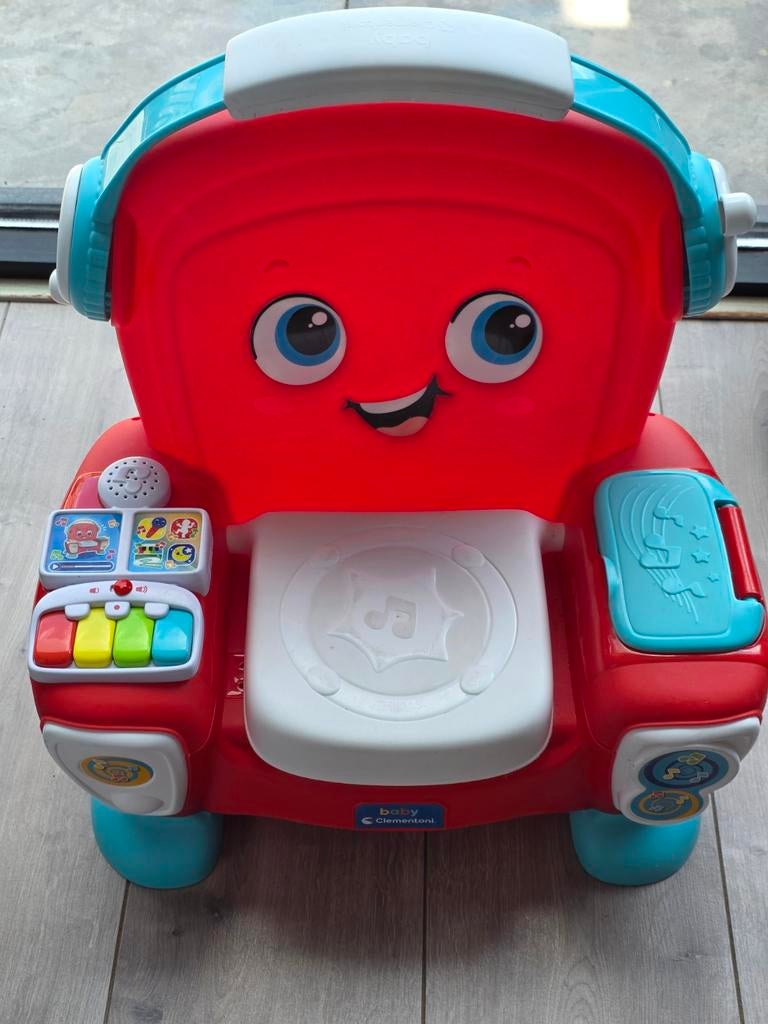 Baby Clementoni interactieve activiteitenstoel doe een bod!, Ophalen of Verzenden, Zo goed als nieuw, Speelset