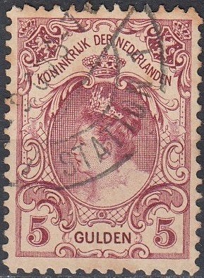 Nederland 1.40.4- 1899- Koningin Wilhelmina - NVPH-79 - G, Verzenden, T/m 1940, Gestempeld