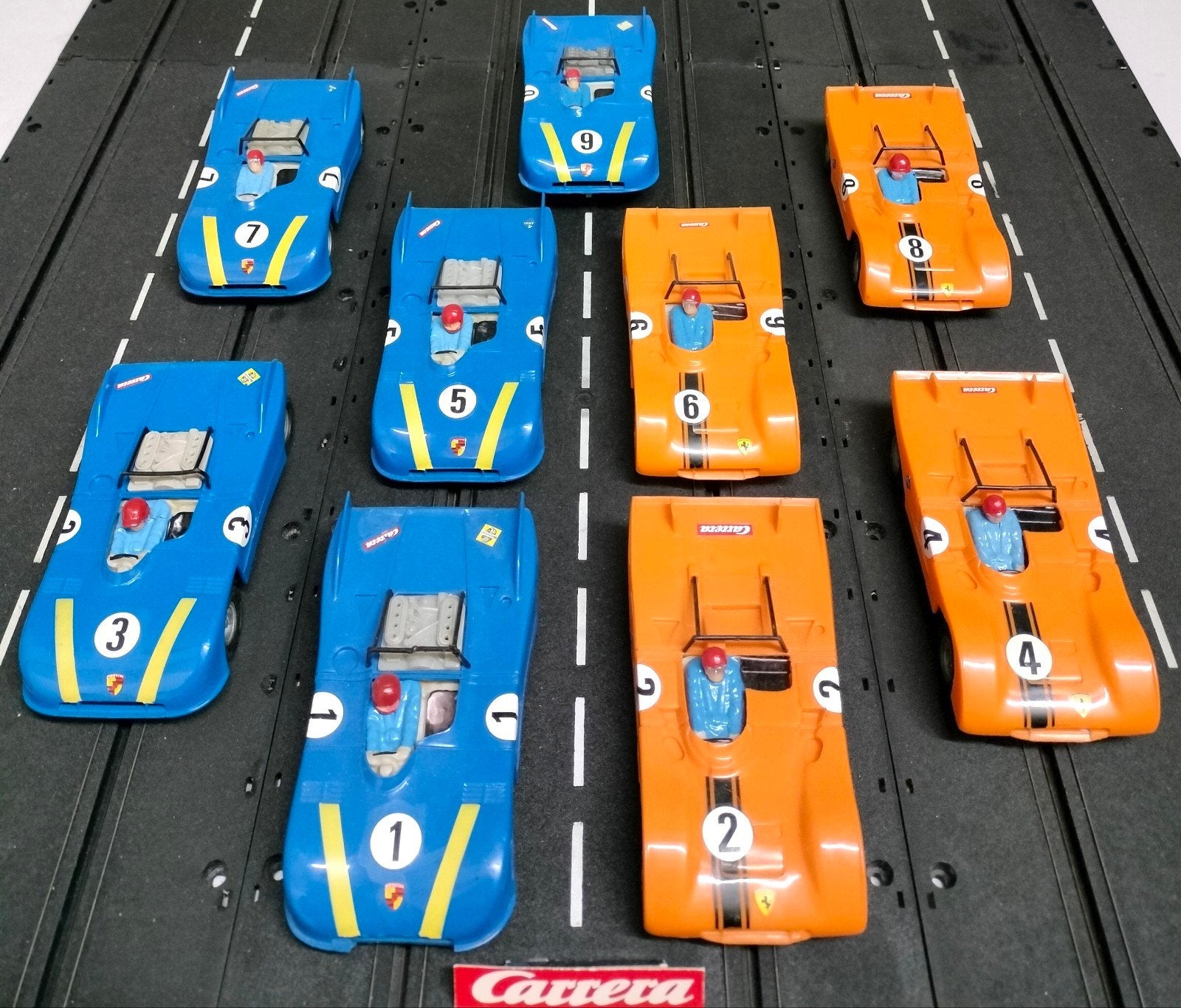 Carrera Universal racebaan raceautos Ferrari / Porsche wagen, Ophalen of Verzenden, Elektrisch, Carrera