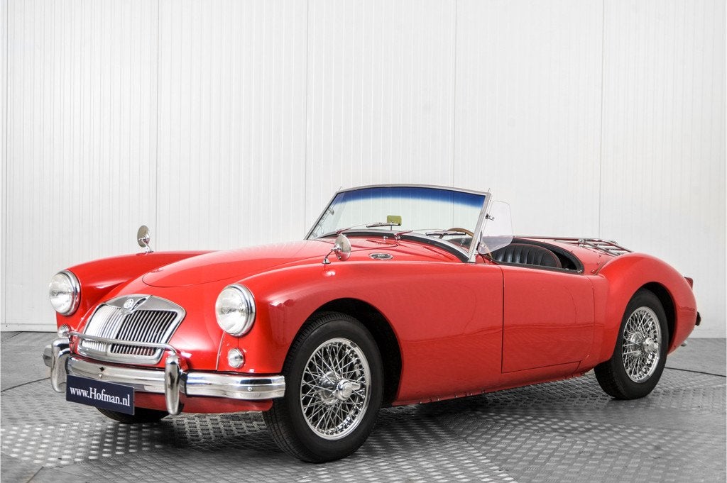 MG A 1500 (bj 1959), Auto's, MG, Gebruikt, Cabriolet, Bedrijf, Handgeschakeld