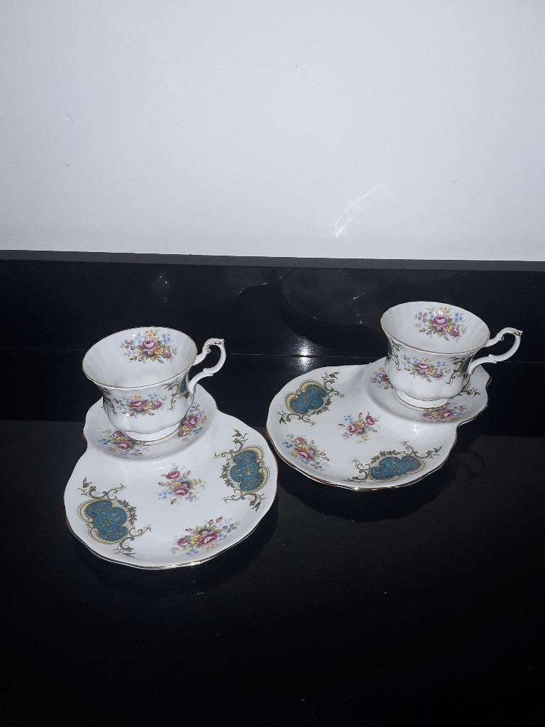 2 Royal albert Berkeley tennissets, Verzenden