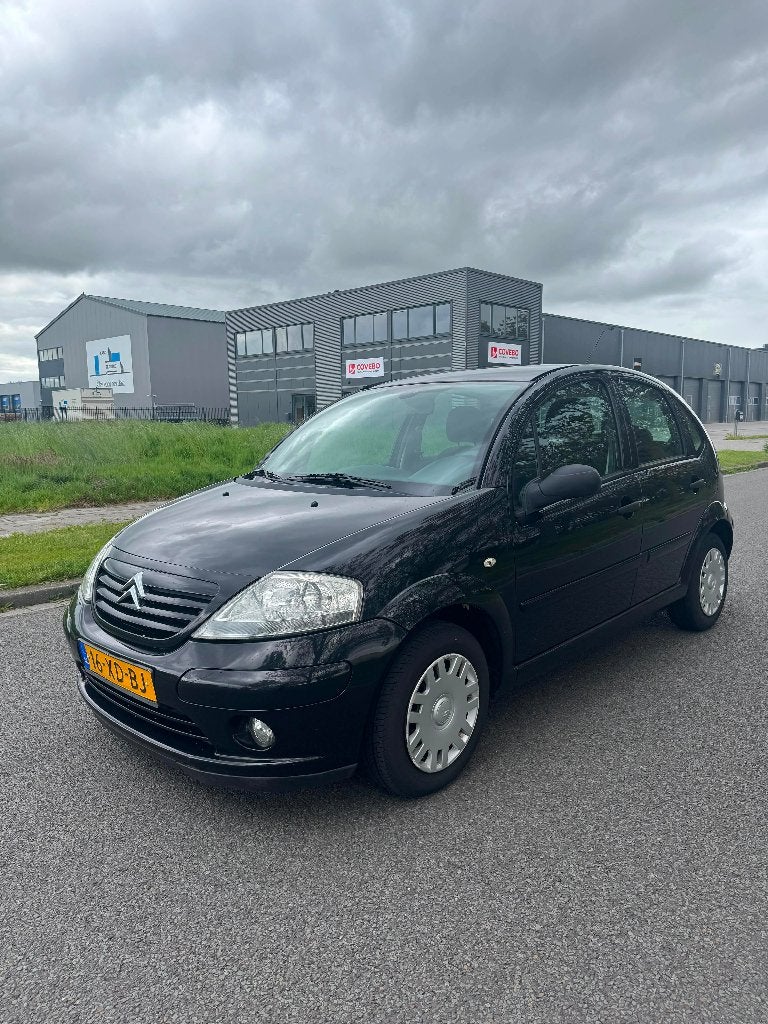 Citroën C3 1.4 I 2007 Zwart, Voorwielaandrijving, 1160 kg, Zwart, Origineel Nederlands